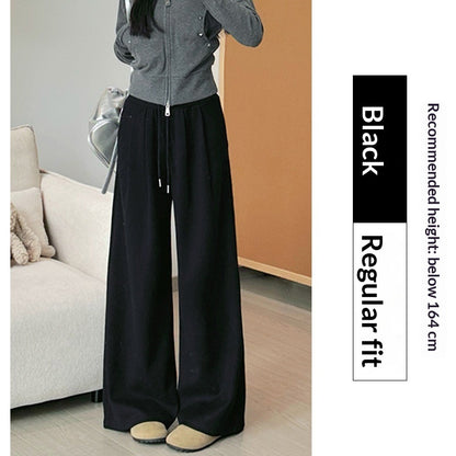 Retro Loose Casual Wide-leg Pants Women's