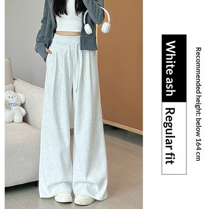 Retro Loose Casual Wide-leg Pants Women's